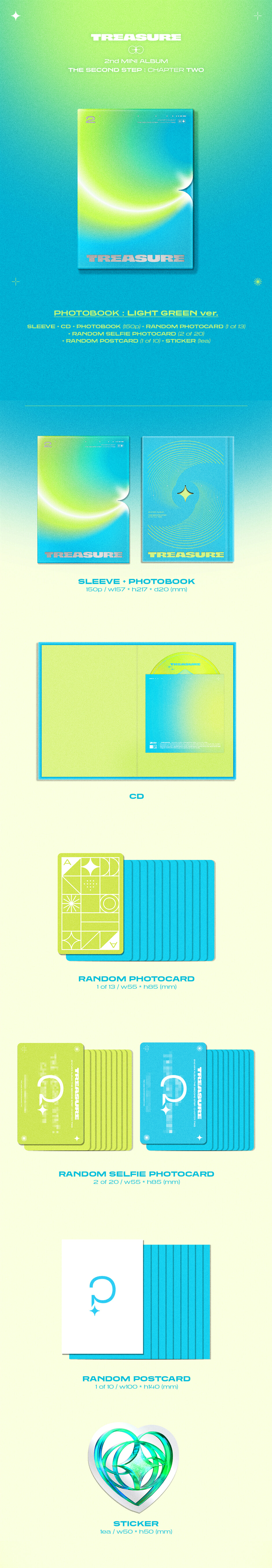 TREASURE - 2nd Mini Album THE SECOND STEP : CHAPTER TWO (PHOTOBOOK Ver.)